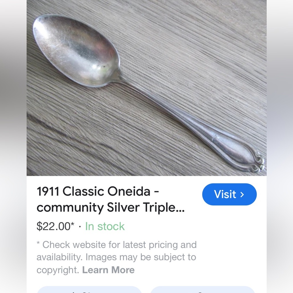 Oneida Silver Flatware Set Timeless Dining Elegance